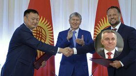 Za firmu, která má stavět v Kyrgyzstánu, se přimluvil Mynář, informují české weby.