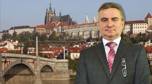 Vratislav Mynář oslavuje své padesáté narozeniny přímo na Hradě.