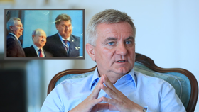 Vratislav Mynář promluvil pro Blesk o fotce s Putinem, vysokých odměnách i budoucnosti prezidenta Miloše Zemana.