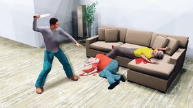 Vrah v bytě ubodal oba manžele