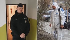 Policisté na místě činu