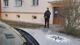 Policisté na místě činu