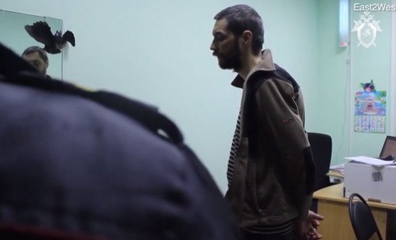 Údajný vrah Denis Pozdějev (36) při zadržení.