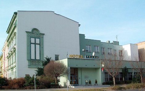 Hotel Praha v Krnově, kde k zabití došlo.