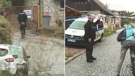 Policie uzavřela ulici, v níž mělo dojít ke dvěma úmrtím.