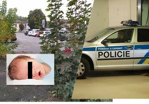 Na zastrčeném zákoutí v Brně-Komárově našli policisté zavražděné miminko. Podezřelou je matka (21) dítěte. Tu policisté odváželi od soudu, který ji poslal do vazby.