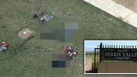 V Kalifornii se našly na hřbitově tři mrtvoly, vrah je zřejmě zapomněl zakopat.