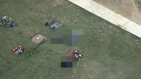Tři těla byla nalezena na hřbitově v Kalifornském městě Perris Valley.