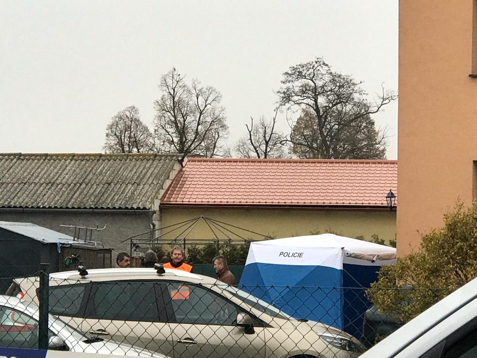 Policie vyšetřuje násilný trestný čin v Nové Vsi  v okrese Praha-východ.