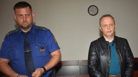 Bohumil Švec (48) u Krajského soudu v Plzni.
