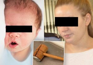 Dvacetiletá žena ubila svou novorozenou dcerku paličkou na maso a pak ji ještě bodla do krku nožem.