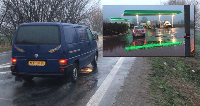 Při loupežném přepadení benzinky zemřela čerpadlářka.