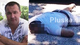 Děsivé foto z místa činu: Podnikatel byl chladnokrevně zavražděn na parkovišti před penzionem.