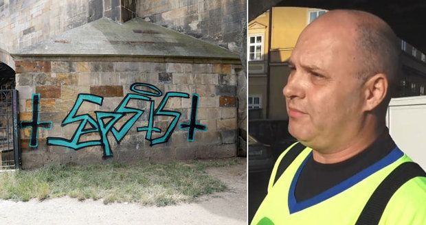 Čistič graffiti zavraždil manželku s milencem! Umyl Karlův most a přiznal temnou minulost