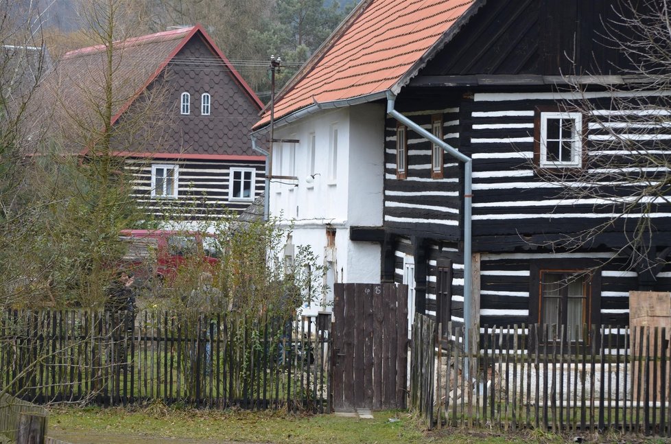 Kriminalisté ohledávali místo činu a prohledávali i okolní zahrady