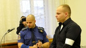 Patrik Cigoš u soudu v roce 2015.