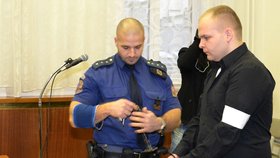 Patrik Cigoš u soudu v roce 2015.