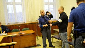 Patrik Cigoš u soudu v roce 2015.