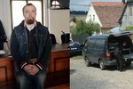 Za dvojnásobnou vraždu manželů v Tymákově na Plzeňsku v roce 2012 si odpykává syn zavražděného muže Vojtěch Hrdlička 19 let v base.