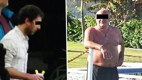 René Č. (vlevo) , kterého policisté obvinili z vraždy šéfa gangu vykradačů kostelů Jindřicha L.