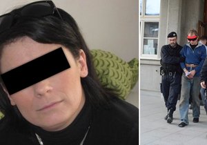 Sadistický vrah po zadržení. Loni v březnu (48) kvůli ukojení umučil matku čtyř dětí Veroniku M. z Vysokého Mýta.