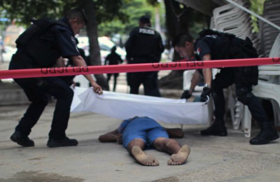 Vražda v mexickém Acapulcu