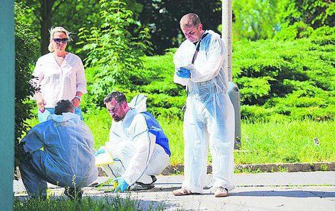 Místo a okolí, kde Roman Š. zemřel, včera několik hodin ohledávali policisté.