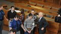Muži z Uzbekistánu před soudem působili chladným dojmem