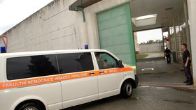 Matku, která pravděpodobně na Svitavsku zavraždila minulý týden čtyři děti, převezla dnes sanitka z Hradce Králové do Vazební věznice Brno.