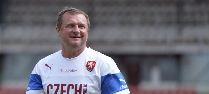 Trenér české reprezentace Pavel Vrba