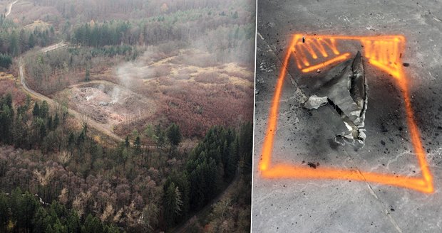 Nebezpečí ve Vrběticích: Pyrotechnici zneškodnili granát na střeše muničního skladu!
