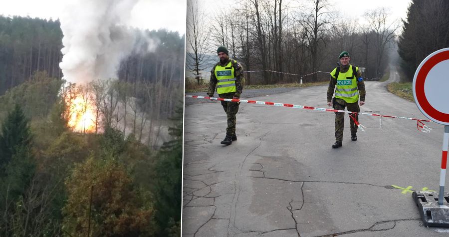 O odškodném v řádech milionů uvažují po dvou explozích muničních skladů na Zlínsku starostové obcí. V první fázi chtějí peníze po firmě Imex Group, která měla sklady pronajaty.