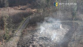 Vrbětice - z tohoto místa se ozývaly stovky výbuchů. Z druhého skladu nezbylo nic