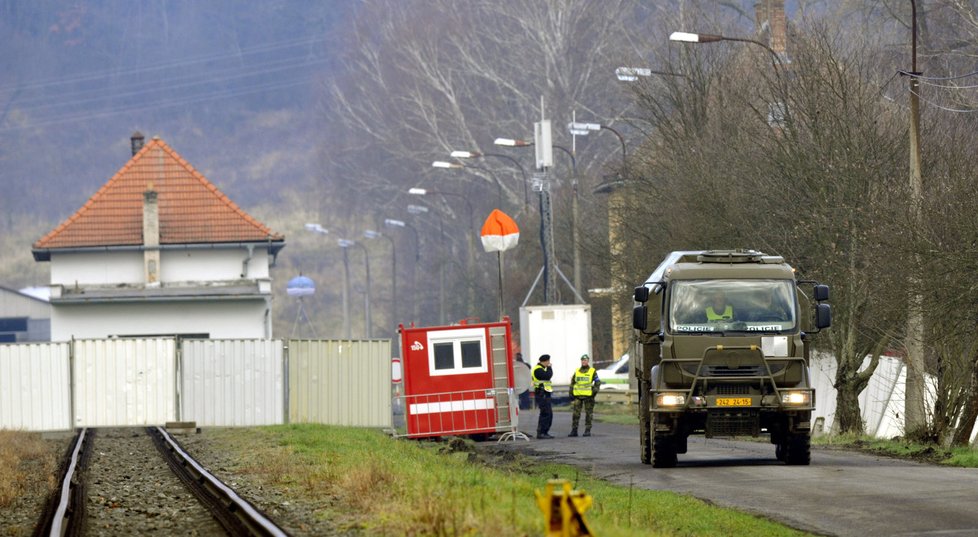 V areálu muničních skladů ve Vrběticích je už naštěstí klid.