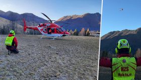 Slovenská Horská záchranná služba v akci