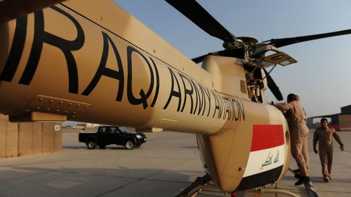 Vrtulník Bell 407 irácké armády