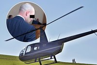 Malér vlivného podnikatele?! Měl pilotovat vrtulník, který odřízl Dýšinu od elektřiny