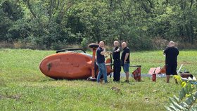 Pád vrtulníku v Brandýse nad Labem (28.7.2025)