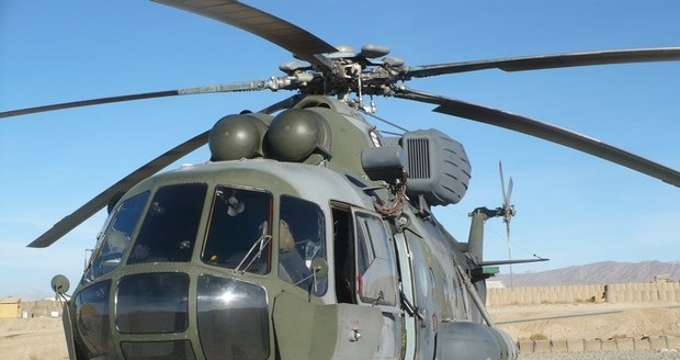 Mil Mi-171ŠM Armády České republiky.