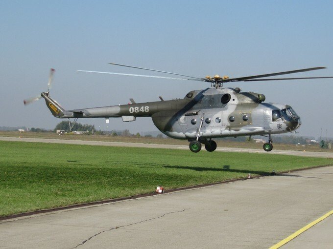 Mil Mi-17 Armády České republiky.