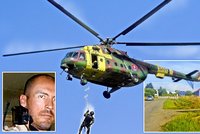 Voják spadl z vrtulníku! Velitel vyměnil život Lubomíra (†40) za 13 dalších!