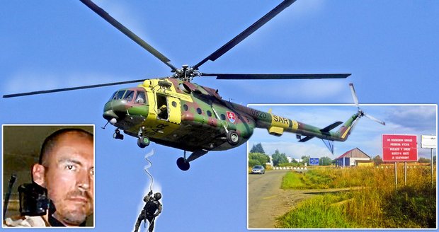 Podle svědectví z místa nehody spadl voják Lubomír z vrtulníku, protože mu velitel odřezal lano!