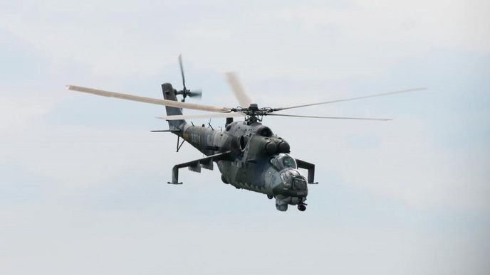 Vrtulník Mil Mi-24 české armády