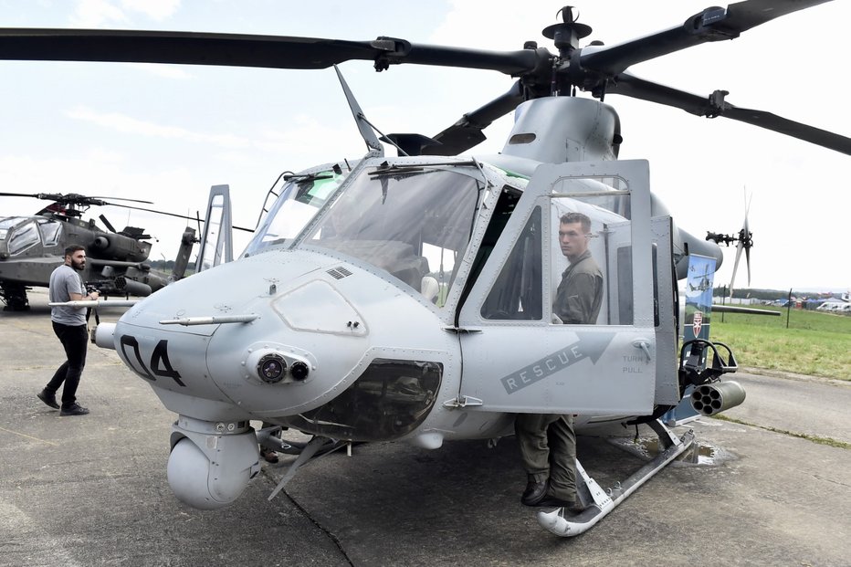 Americký víceúčelový vrtulník UH-1Y Venom zvaný Yankee