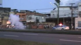 Policejní zásah ve slumu Cidade de Deus v Rio de Janeiru