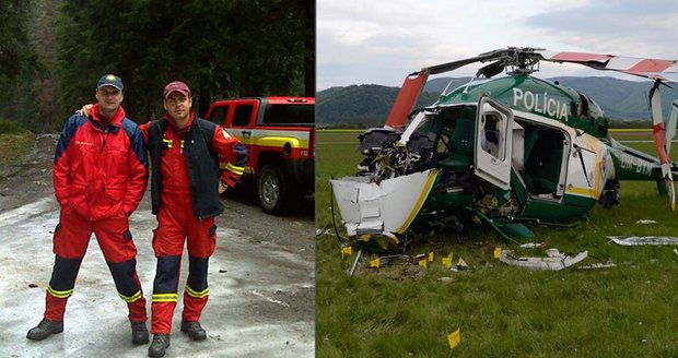 Při pádu vrtulníku zahynuli dva hrdinové: Radoslav a Peter se domů už nevrátí