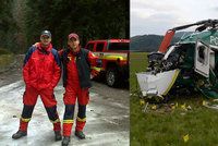 Za nehodu vrtulníku, při které zemřeli dva hasiči, mohla nejspíš závada stroje