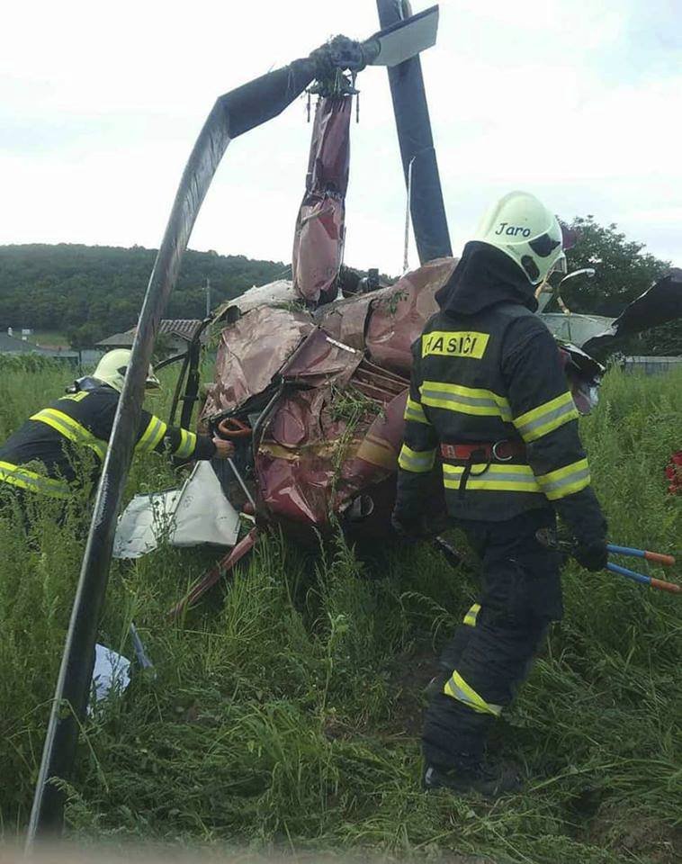 Zemřel král autobusů: Marián (†63) se s vrtulníkem zamotal do drátů. Pád natočily děti na video