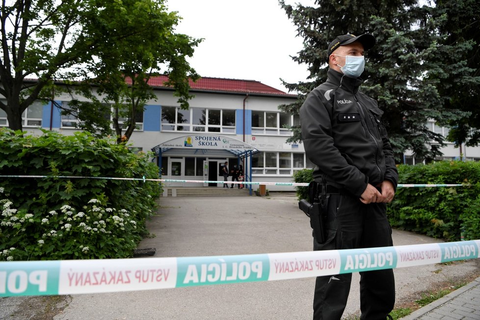 Útok na základní škole na Slovensku