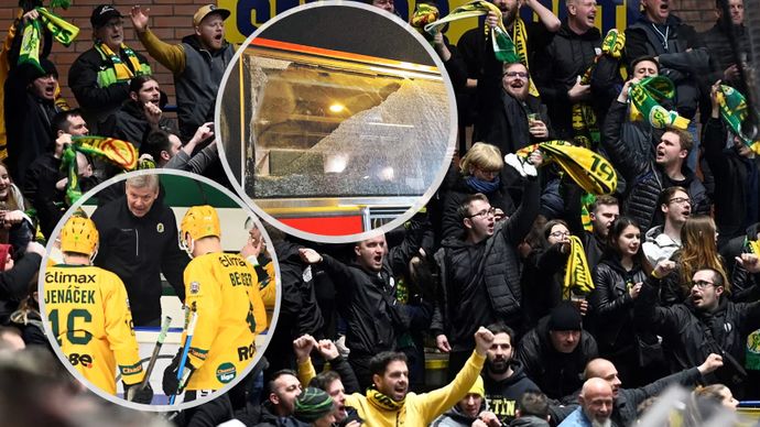 Vsetín Zlín nepřemohl a poslední zápas sezóny tak odehrál bez svých fanoušků